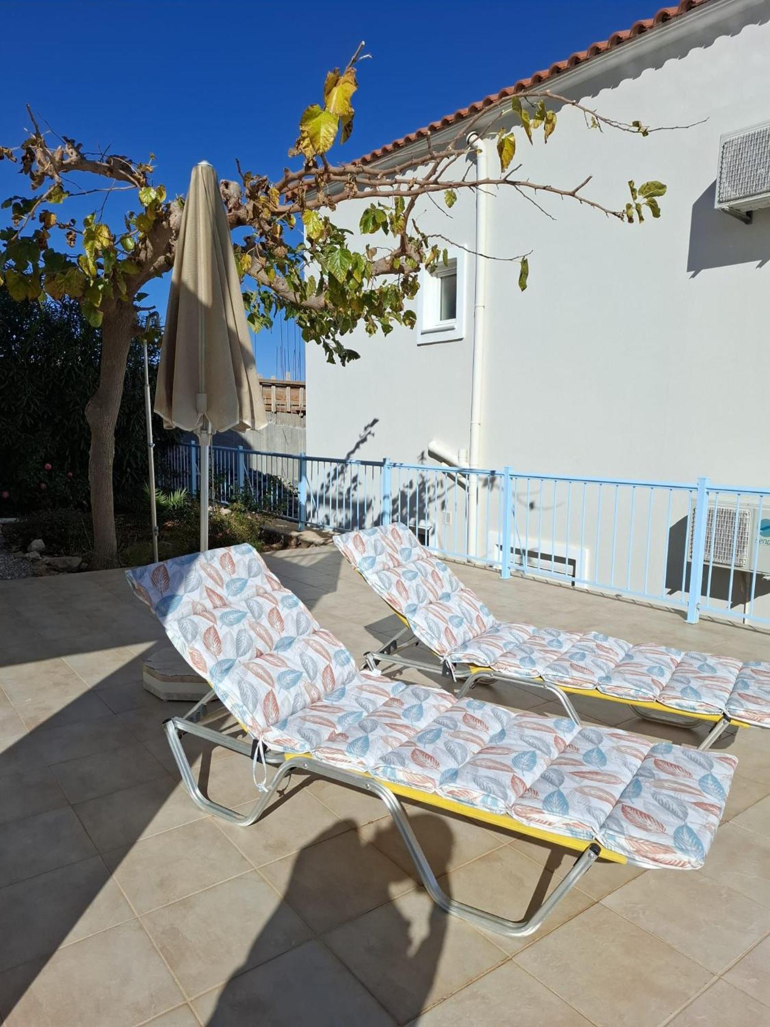 Breathtaking Sea And Mountain Views Villa Kefalas Bagian luar foto